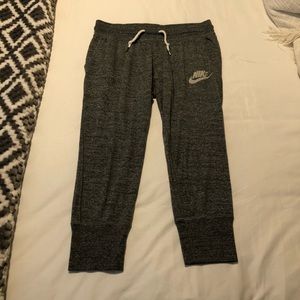 Nike cropped sweats